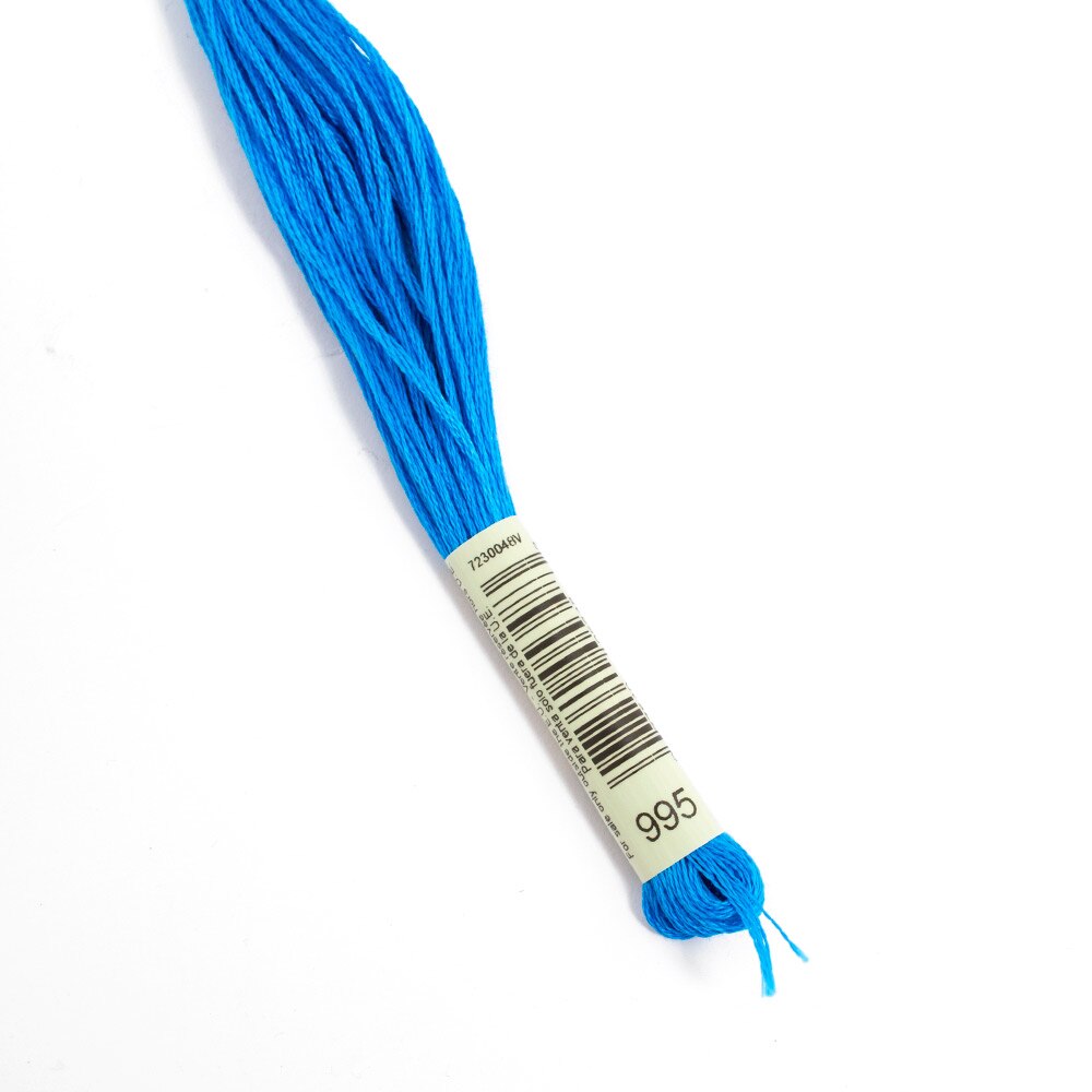Sewing Supplies, Art & School, DMC, 6 strand, Embroidery floss, 50171, Dark Electric Blue